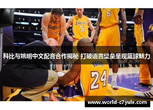 科比与姚明中文配音合作揭秘 打破语言壁垒呈现篮球魅力