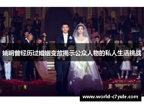 姚明曾经历过婚姻变故揭示公众人物的私人生活挑战