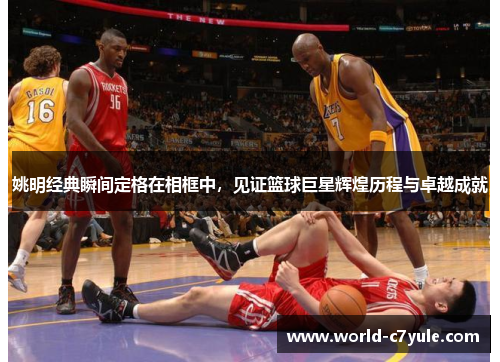 姚明经典瞬间定格在相框中，见证篮球巨星辉煌历程与卓越成就